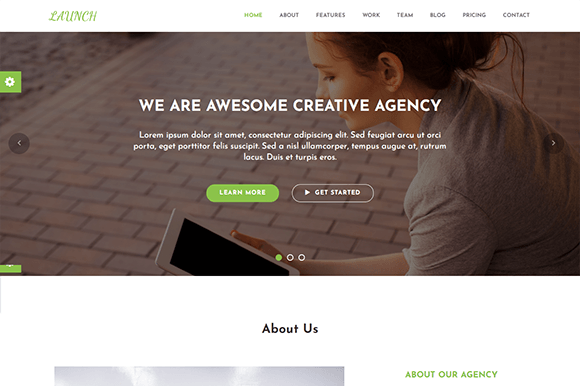 Download Launch Digital Agency Website Template - Premium Resources